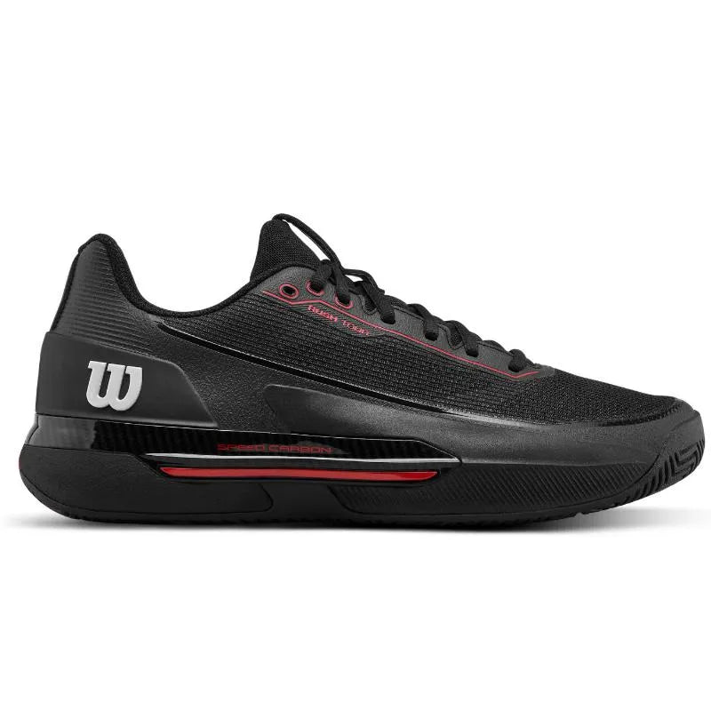 Wilson Rush Tour 5 CTC Black Red Sneakers
