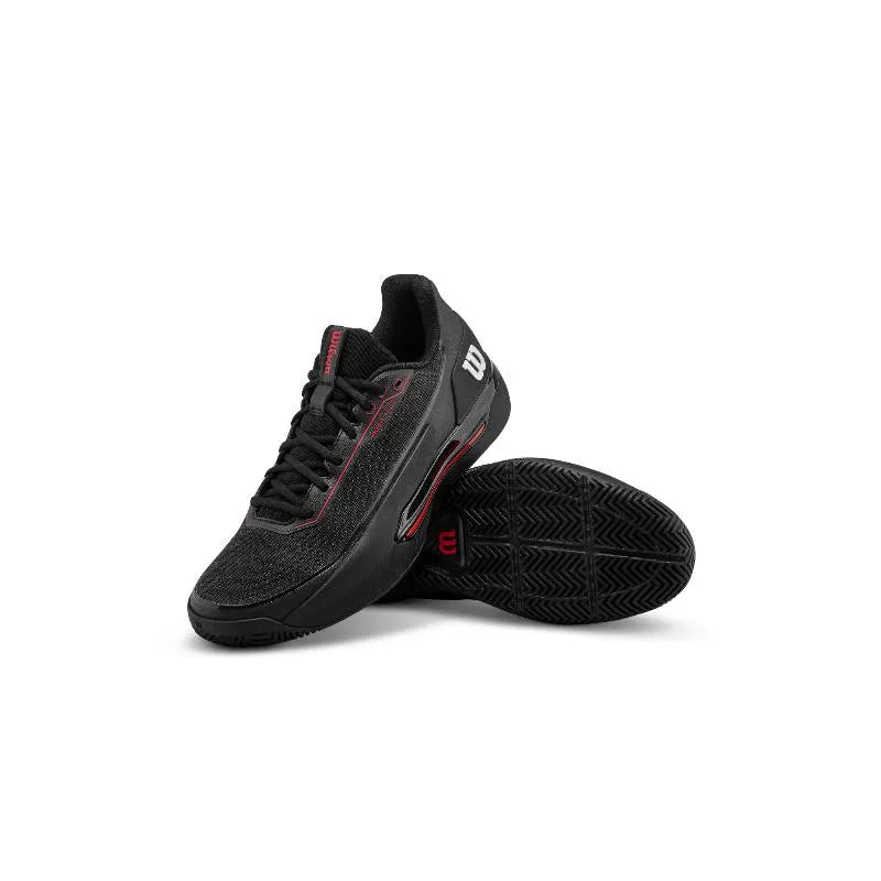 Wilson Rush Tour 5 CTC Black Red Sneakers