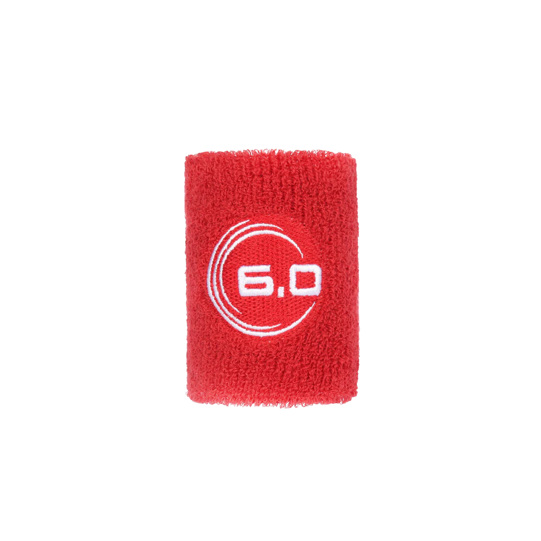 Six Zero Sweat Wrist Band Ruby