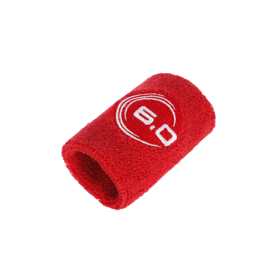 Six Zero Sweat Wrist Band Ruby