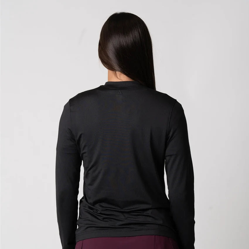 Joola Women's Quarter Zip Pullover Black
