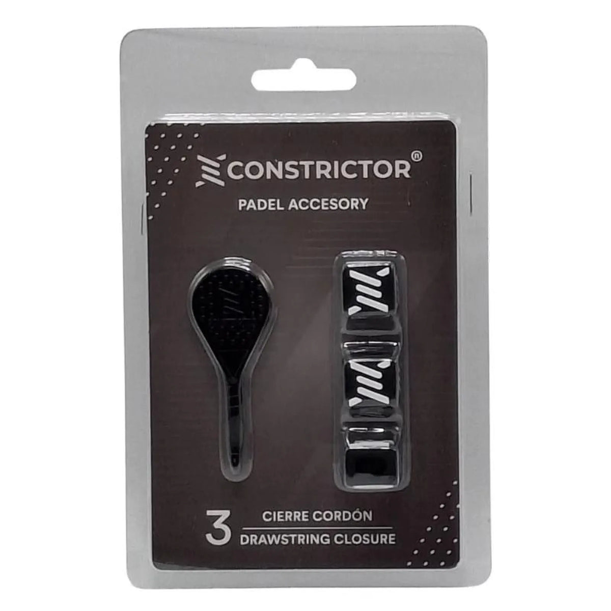 Black Contrictor Cord Closure 3 units