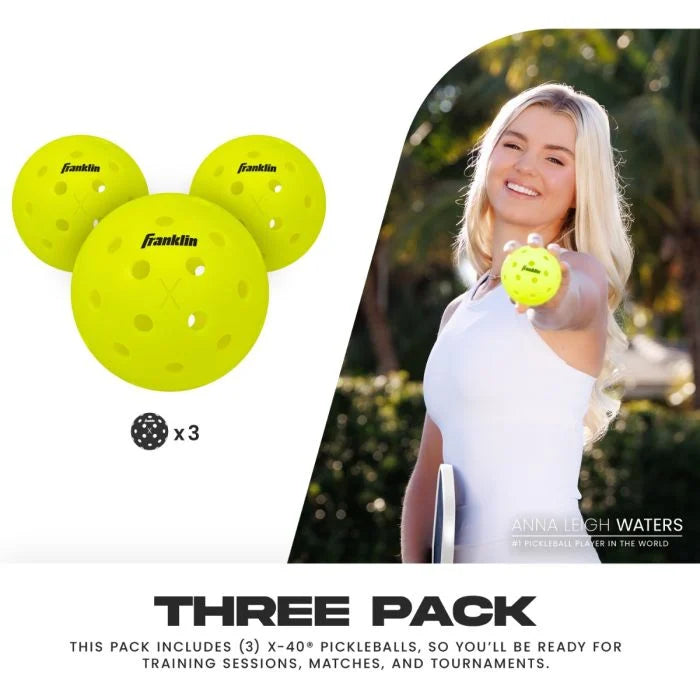 Franklin Sports X-40 Outdoor Pickleballs