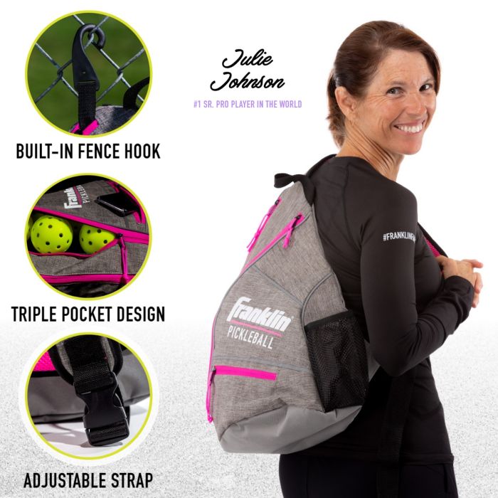 Pickleball Sling Bag Pink