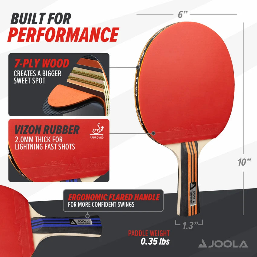 JOOLA Family Advanced Table Tennis Set