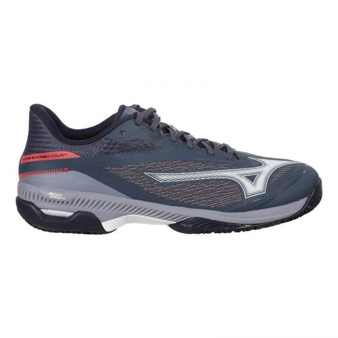 Mizuno Wave Exceed Court Clay Gray White 