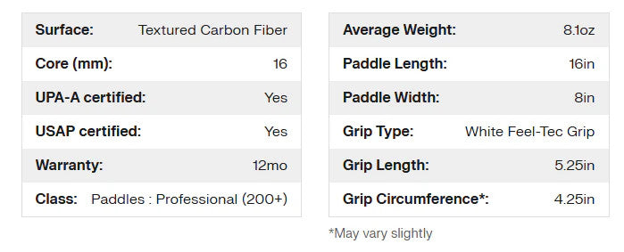 JOOLA COLLIN JOHNS SCORPEUS PRO IV 16MM