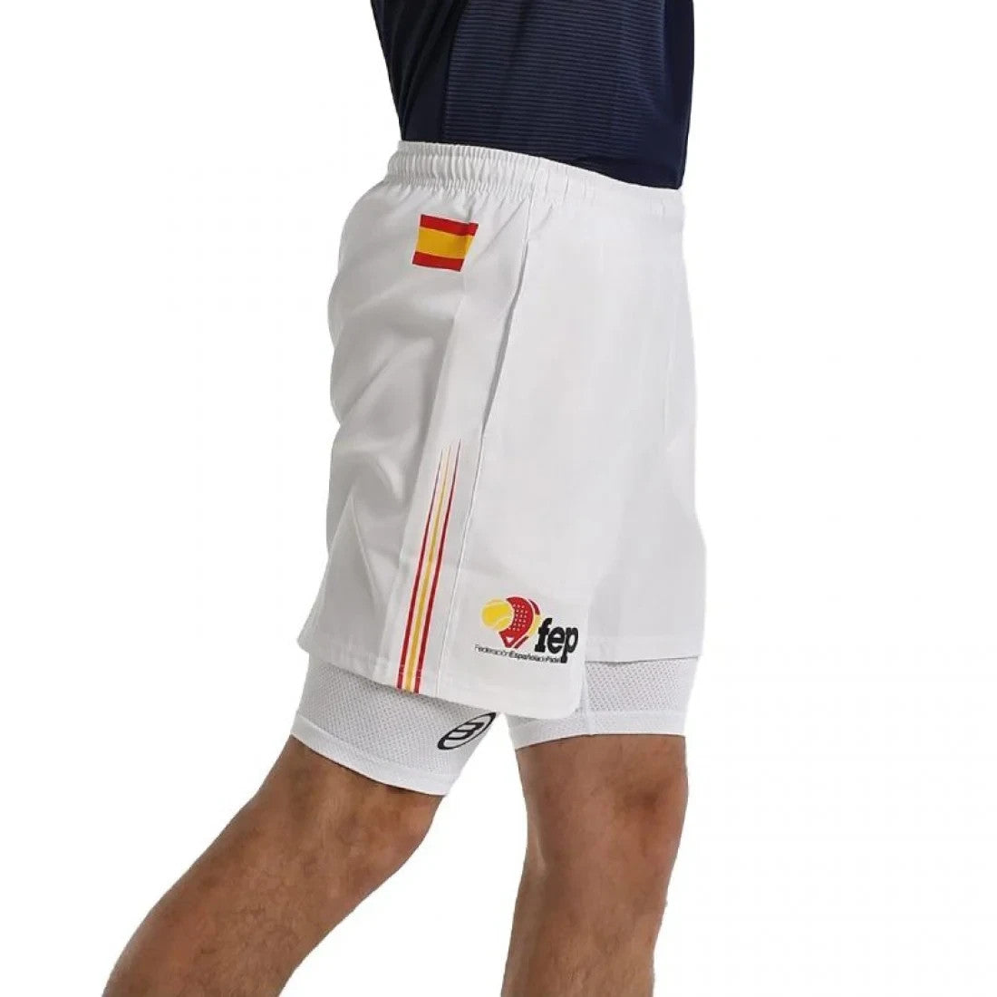 Bullpadel FEP Fragosa White Shorts