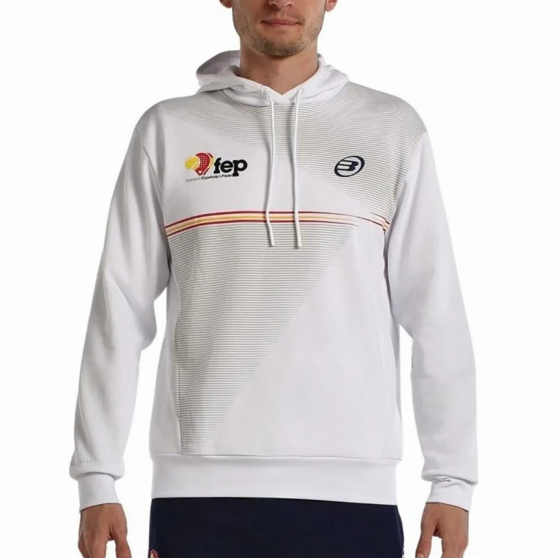 Bullpadel FEP Forca White Sweatshirt