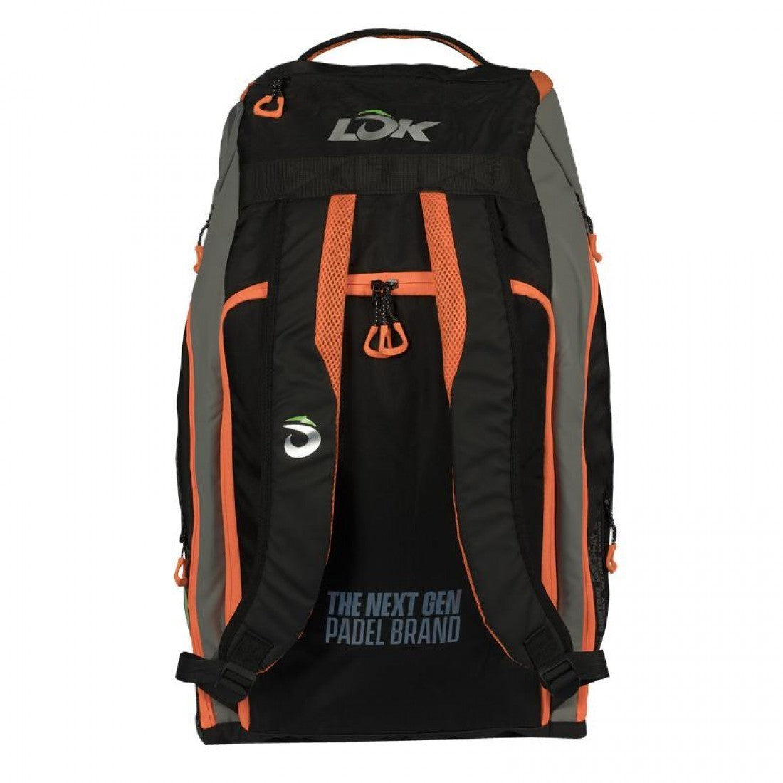 Lok Maxx 2 Black Orange Padel Racket Bag