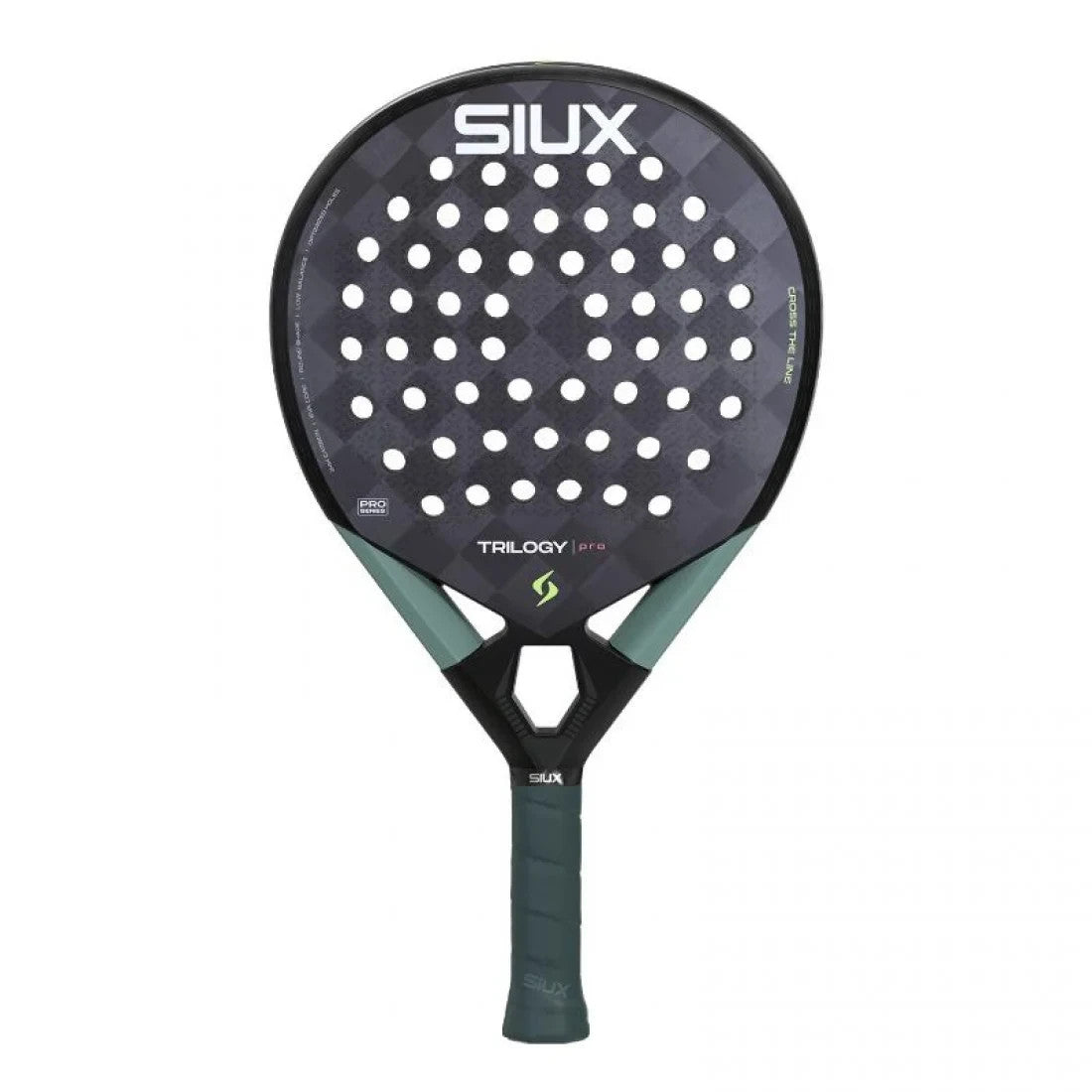 Siux Trilogy Pro 2026 Black/Green Padel Racket