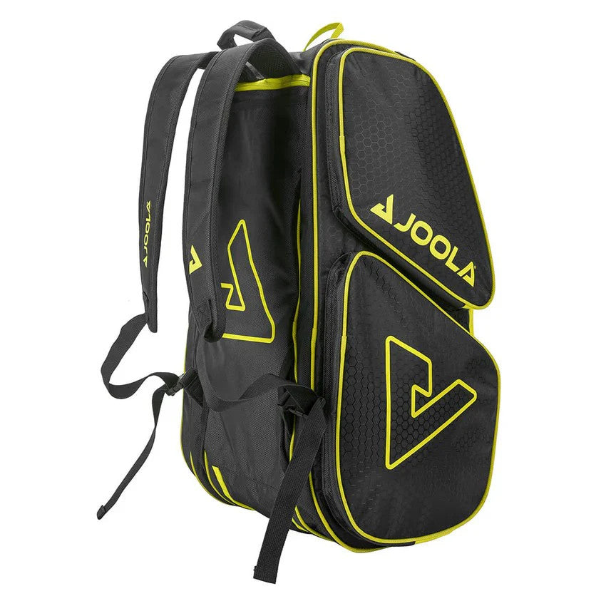 JOOLA TOUR ELITE PRO PICKLEBALL BAG BLACK YELLOW