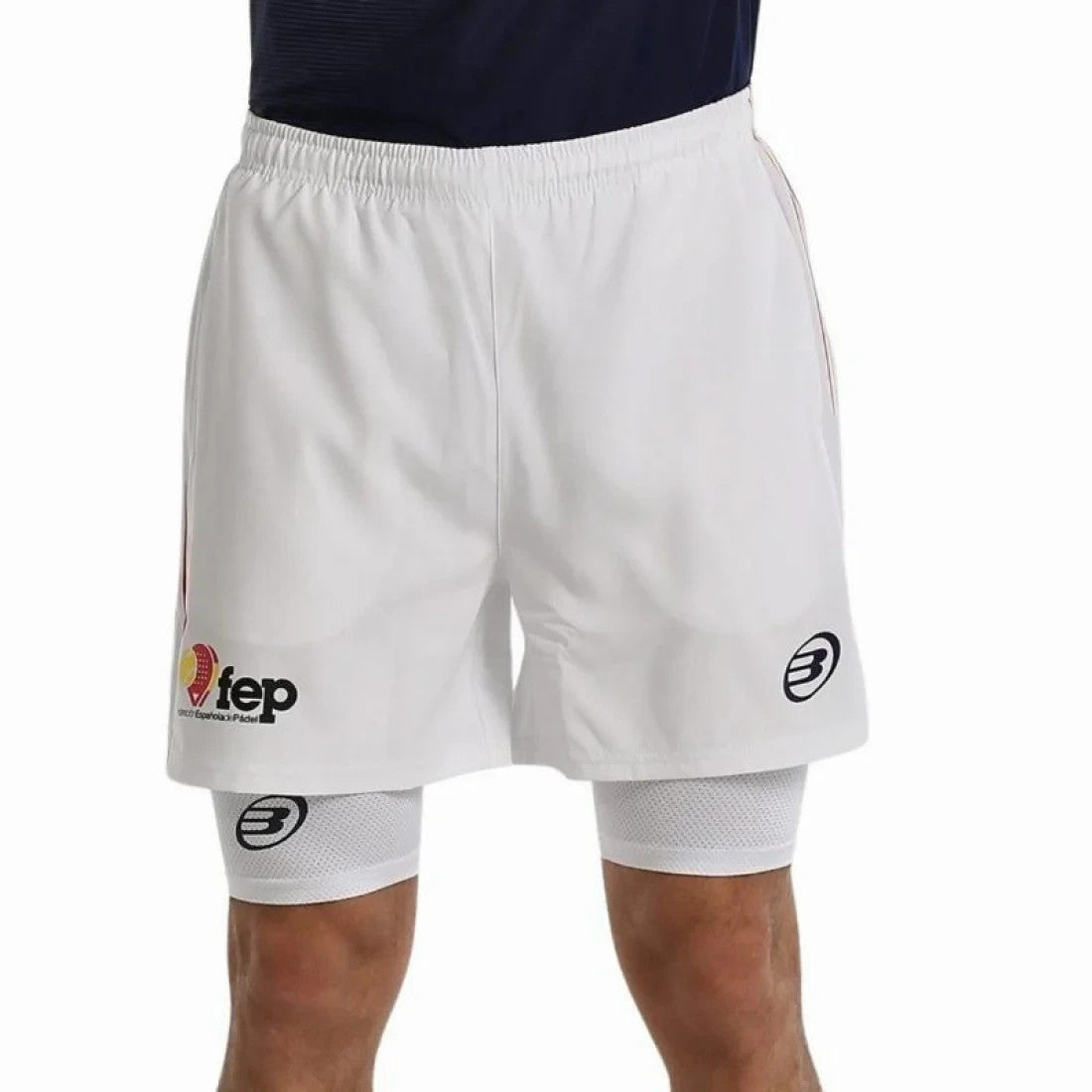Bullpadel FEP Fragosa White Shorts