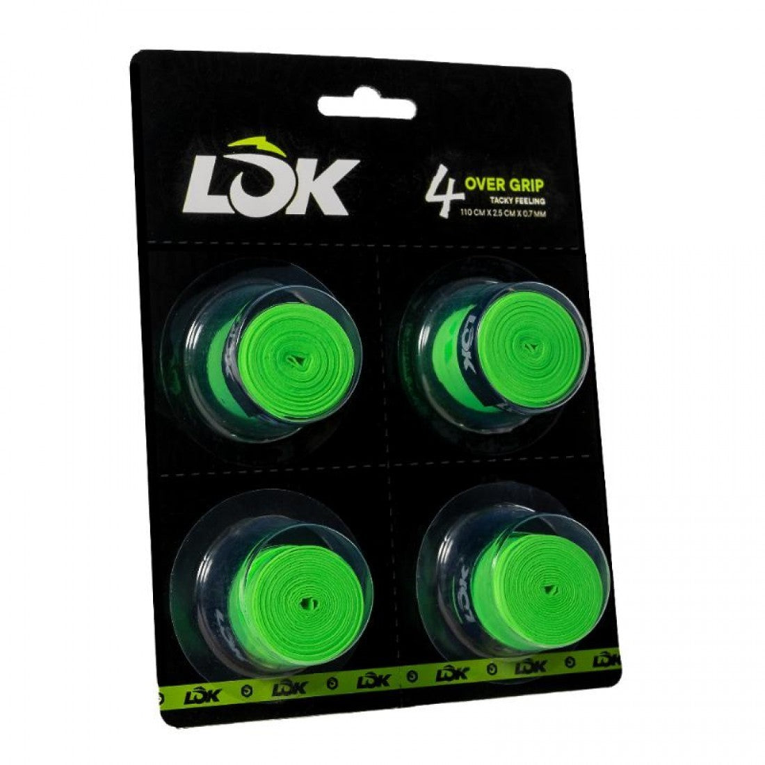 Lok Green Overgrips 4 Units