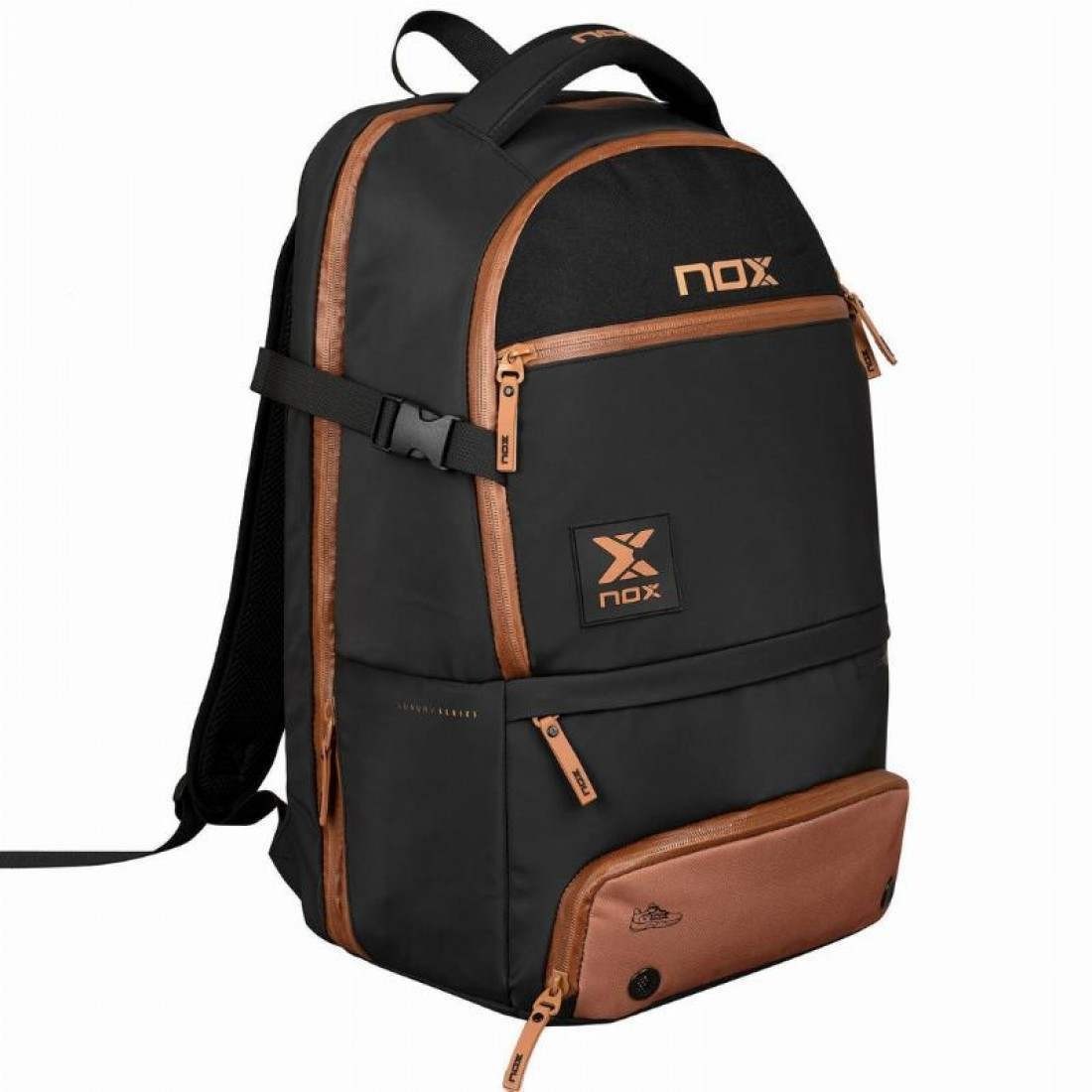 Nox Agustin Tapia Luxury Open Series Black Red Backpack