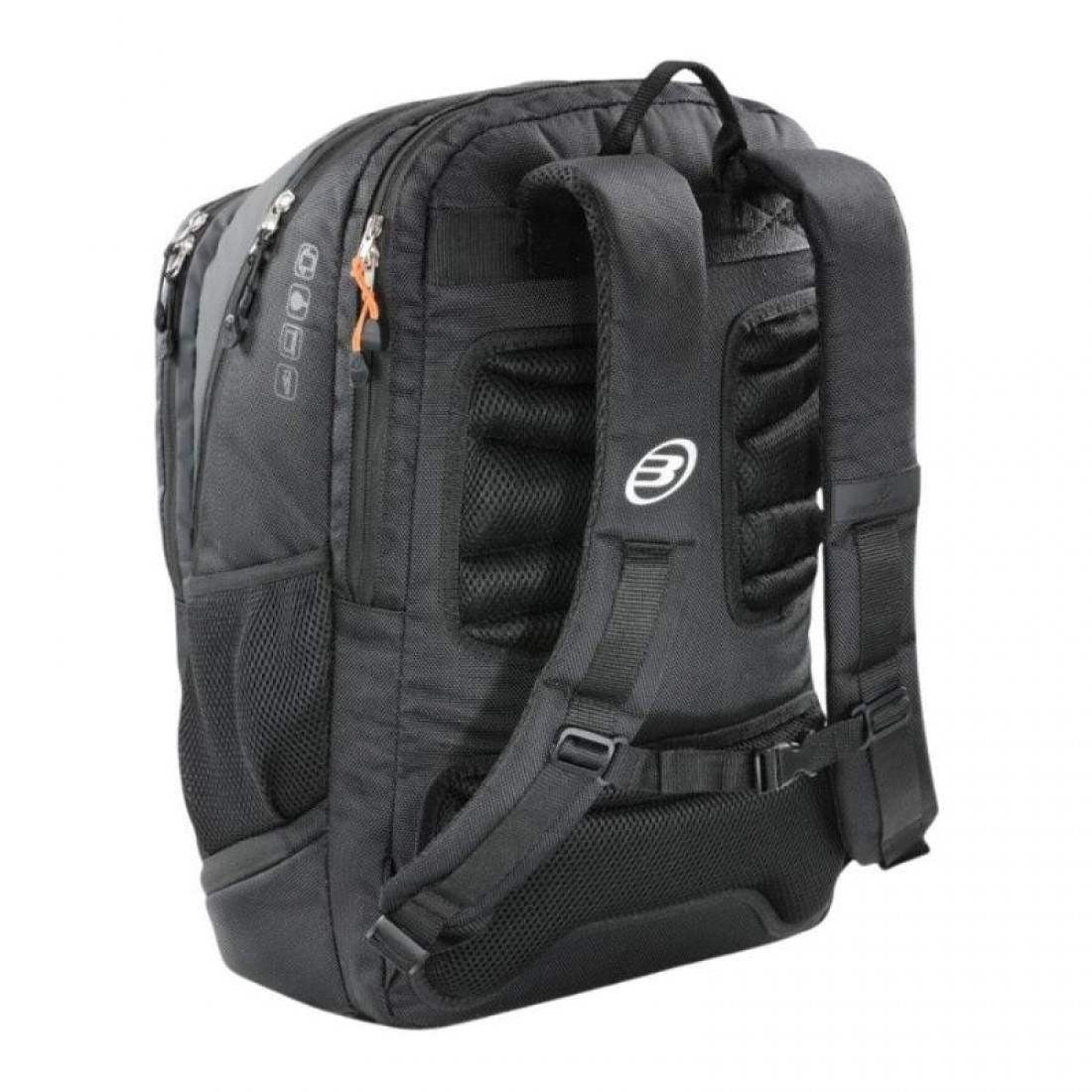 Bullpadel Paquito Navarro  Hack Black Backpack
