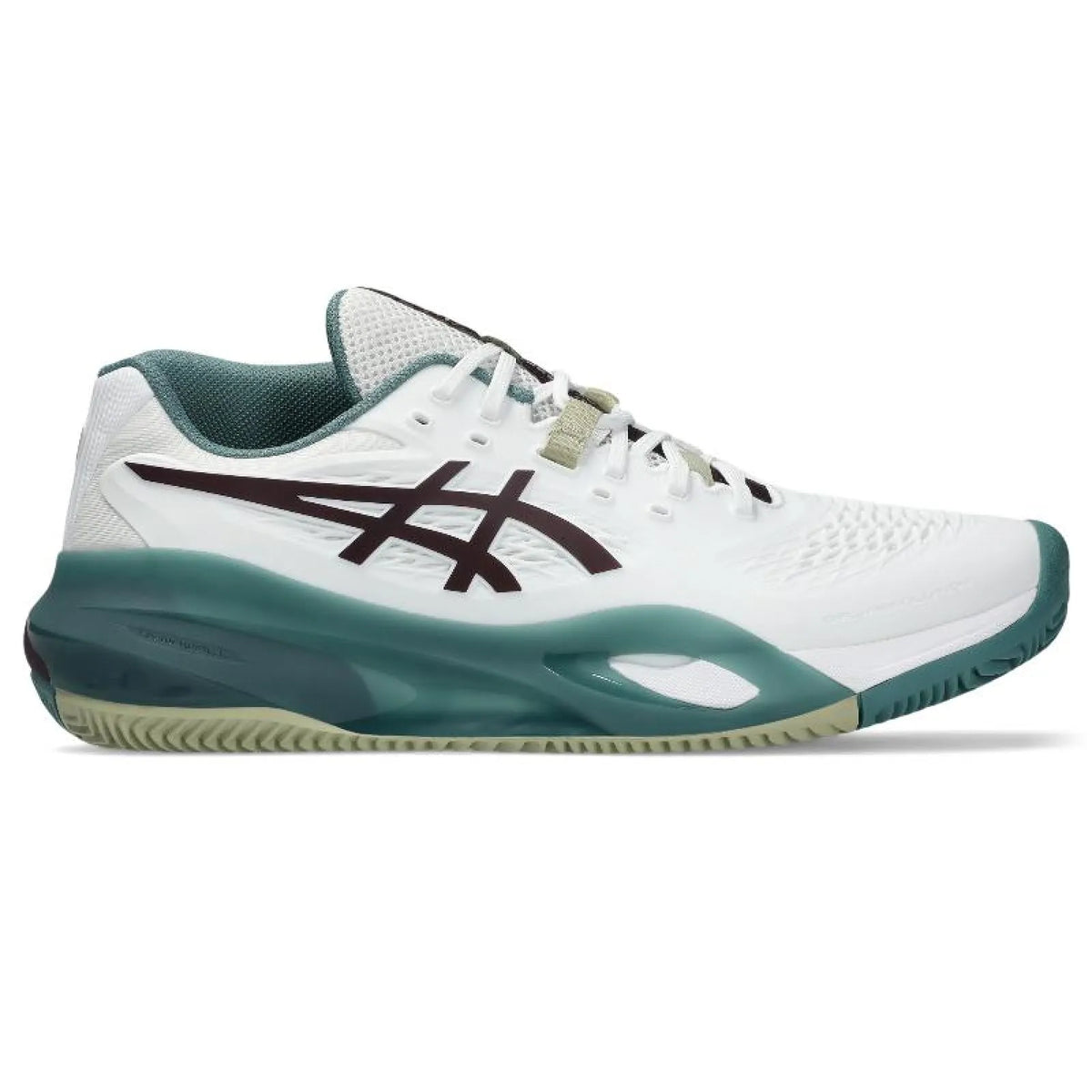 Asics Gel Revolution X Clay Dark Garnet White