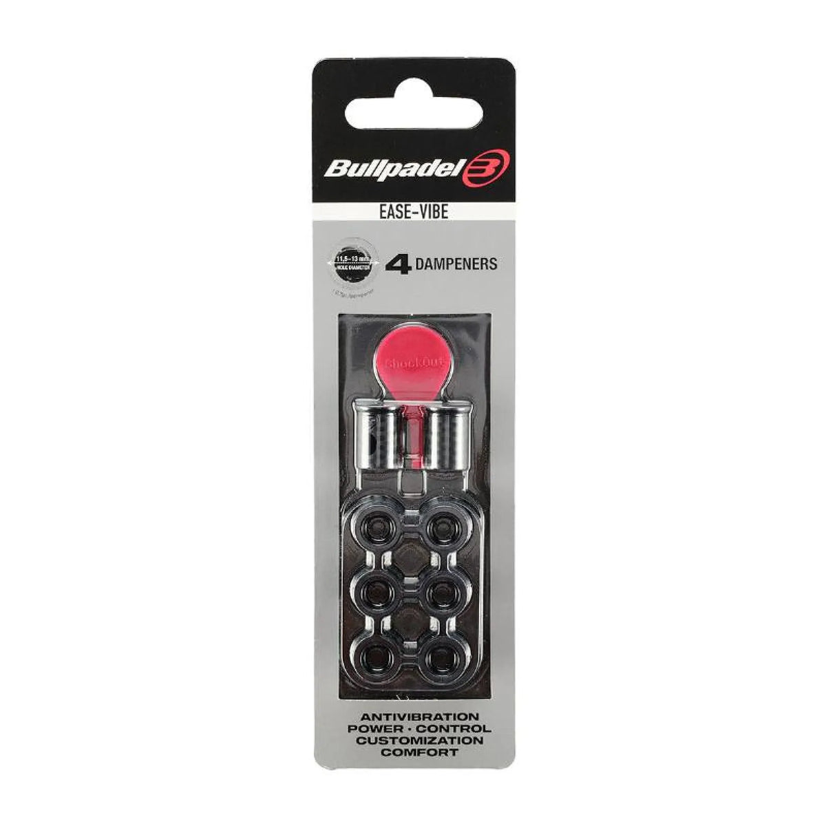 Bullpadel Ease Vibe Black Antivibrator