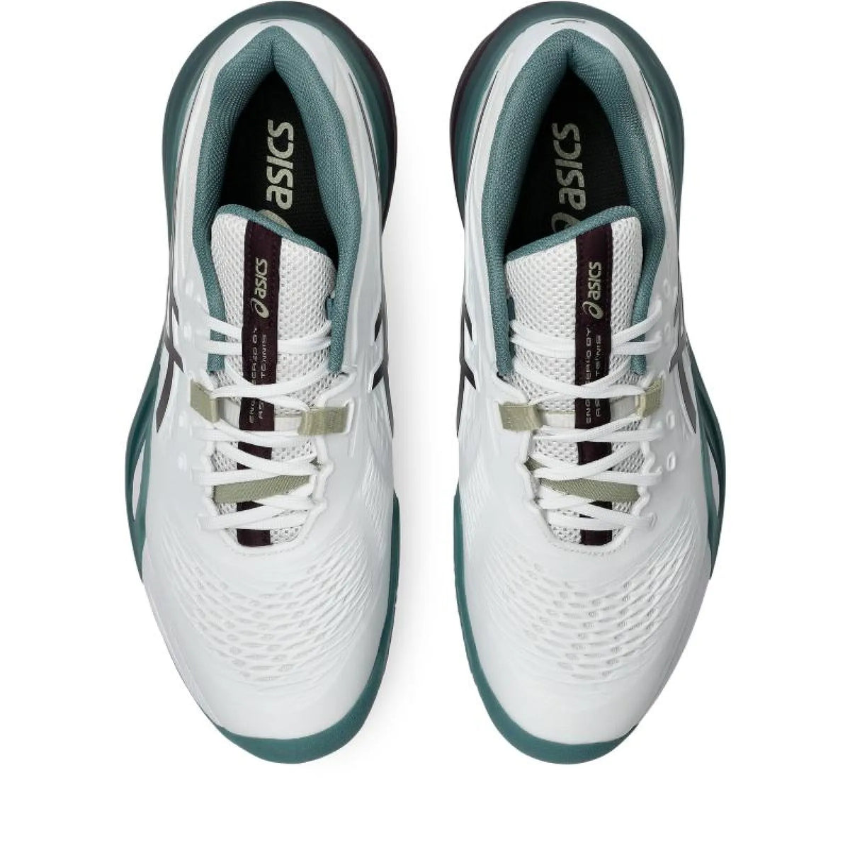 Asics Gel Revolution X Clay Dark Garnet White