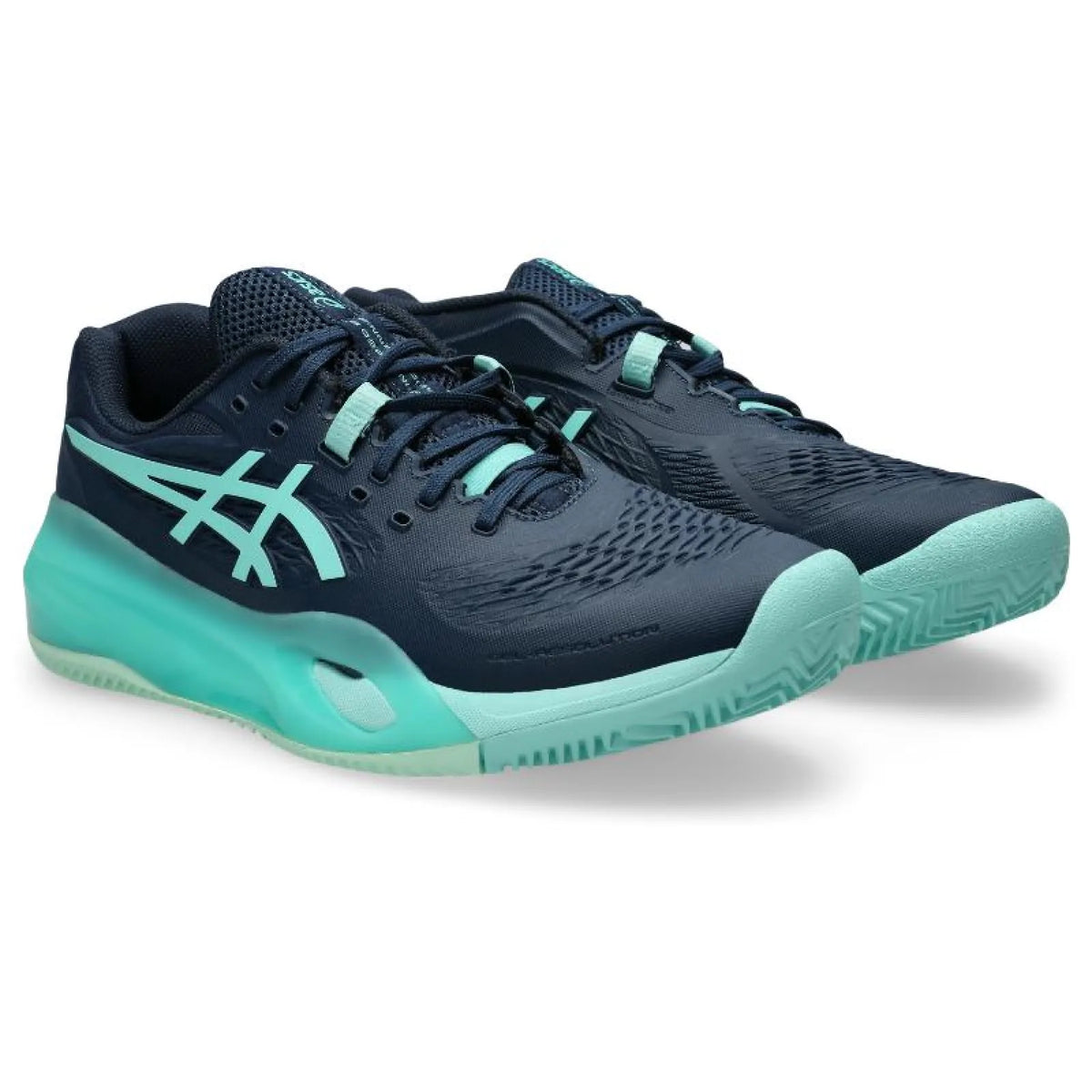 Asics Gel Resolution X Clay Dark Blue Mint