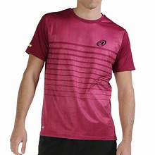 Bullpadel Litis burgundy wine t-shirt