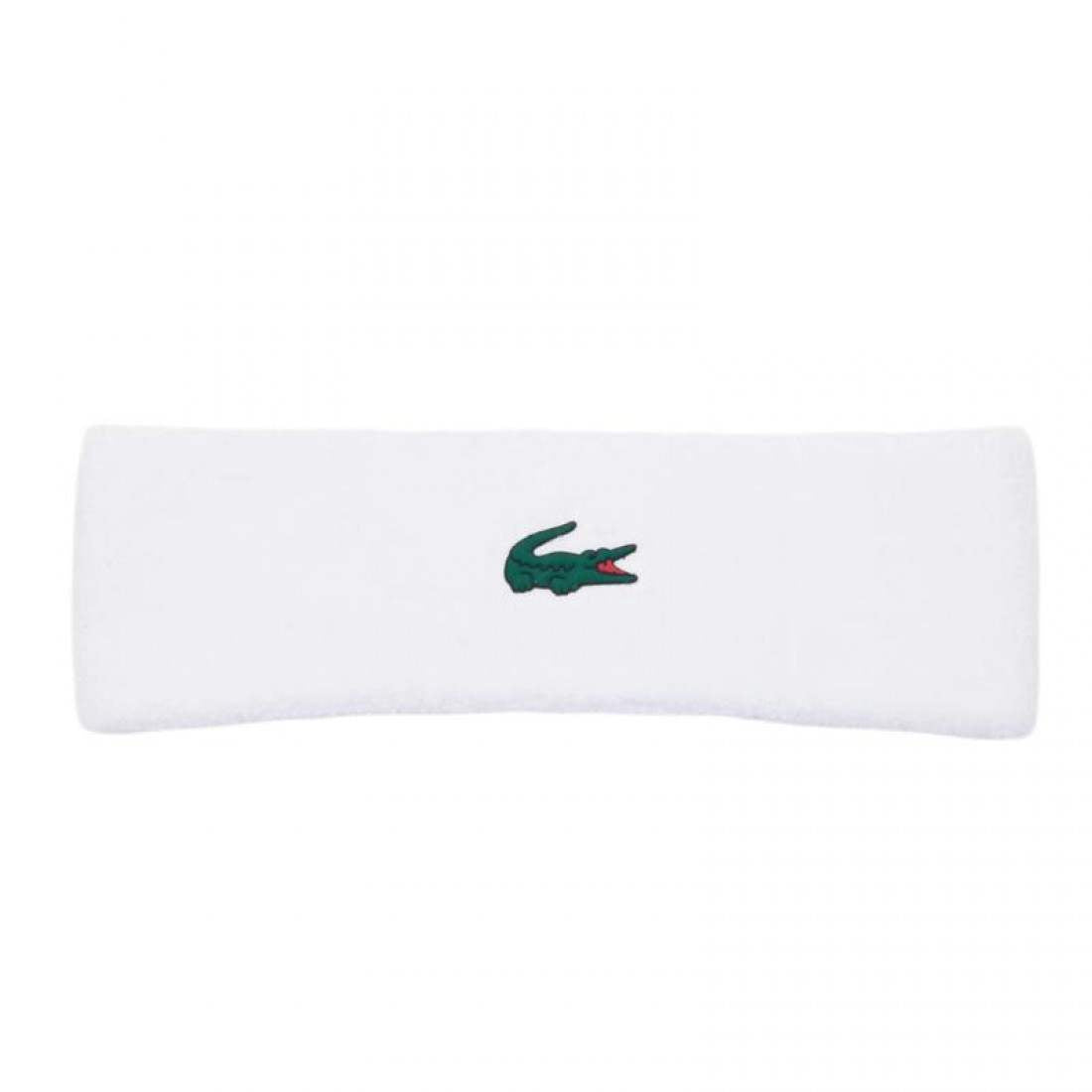 Lacoste White Headband