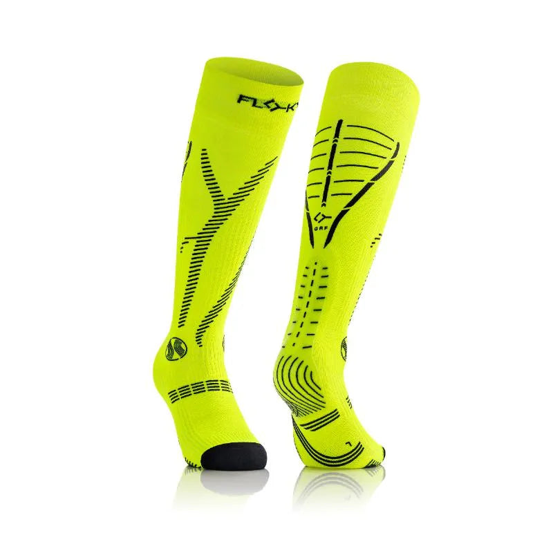 Floky Multisport GRF Long Fluorescent Yellow Socks