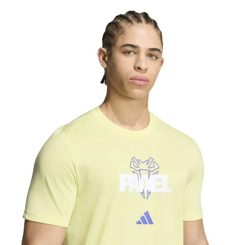 Adidas Padel Graphic T-shirt Lime Green