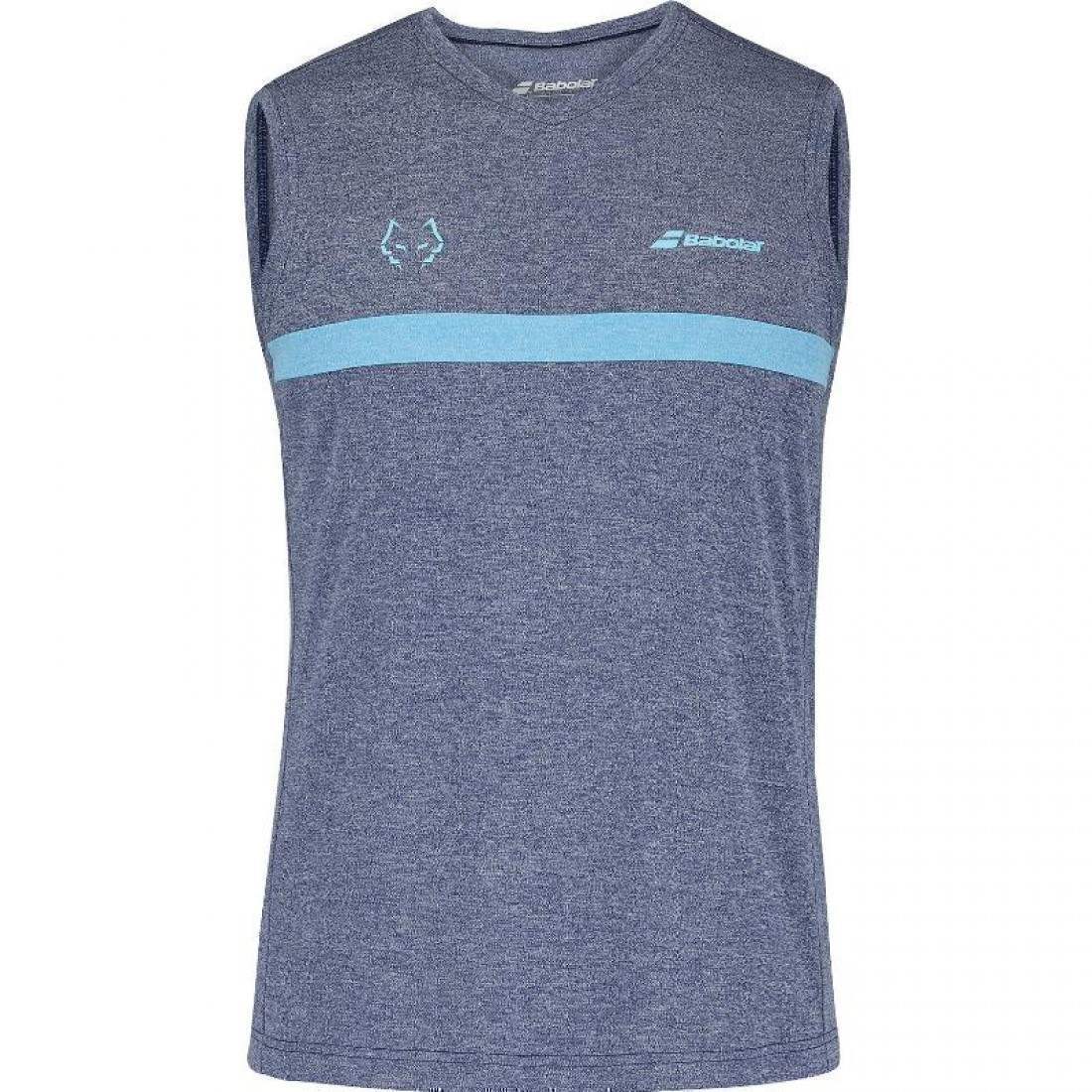 Babolat Juan Lebron Blue Estate T-Shirt