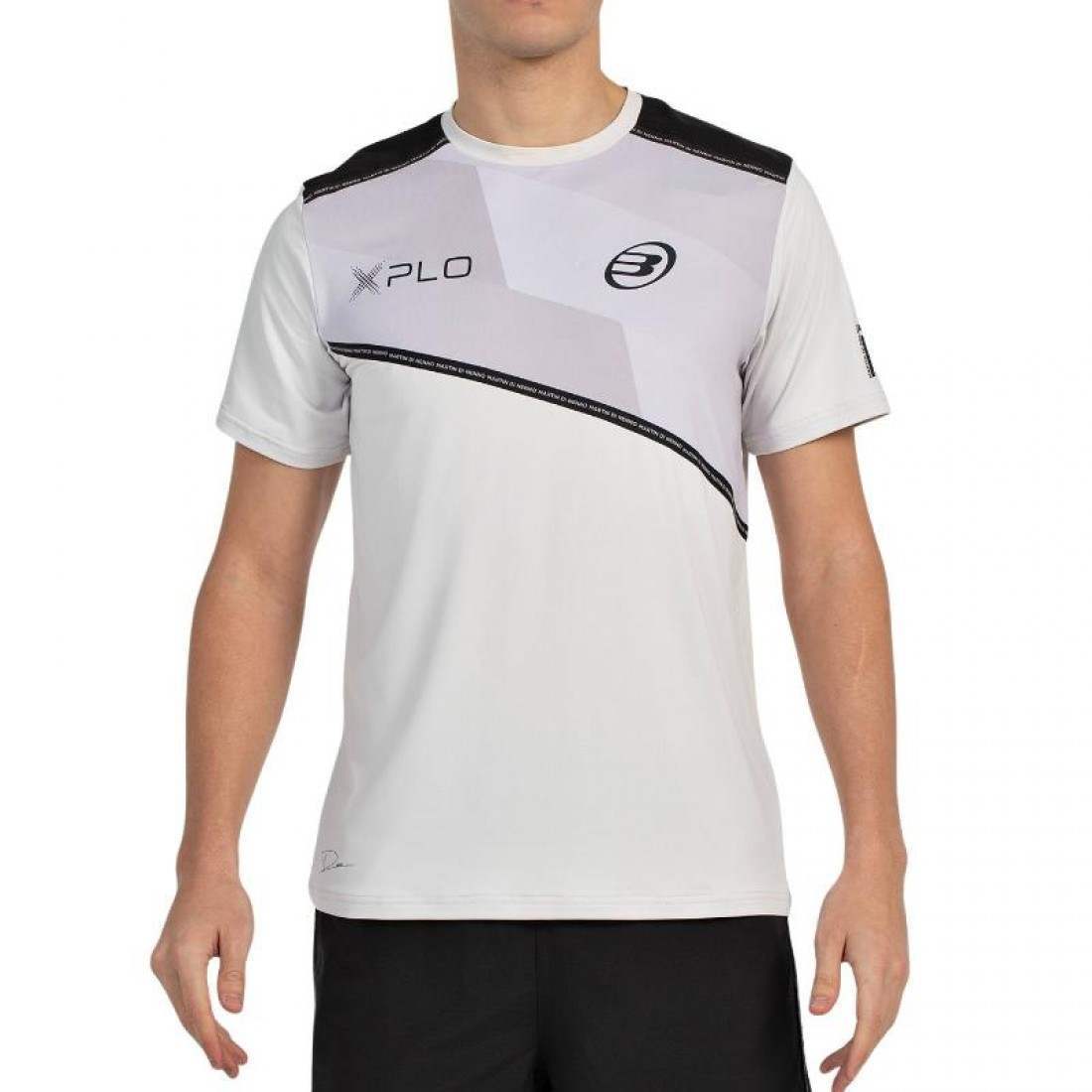 Bullpadel Di Nenno 25V Pearl Gray T-shirt