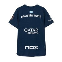 Nox Agustin Tapia Sponsors T-Shirt AT10 Dark Blue 2026