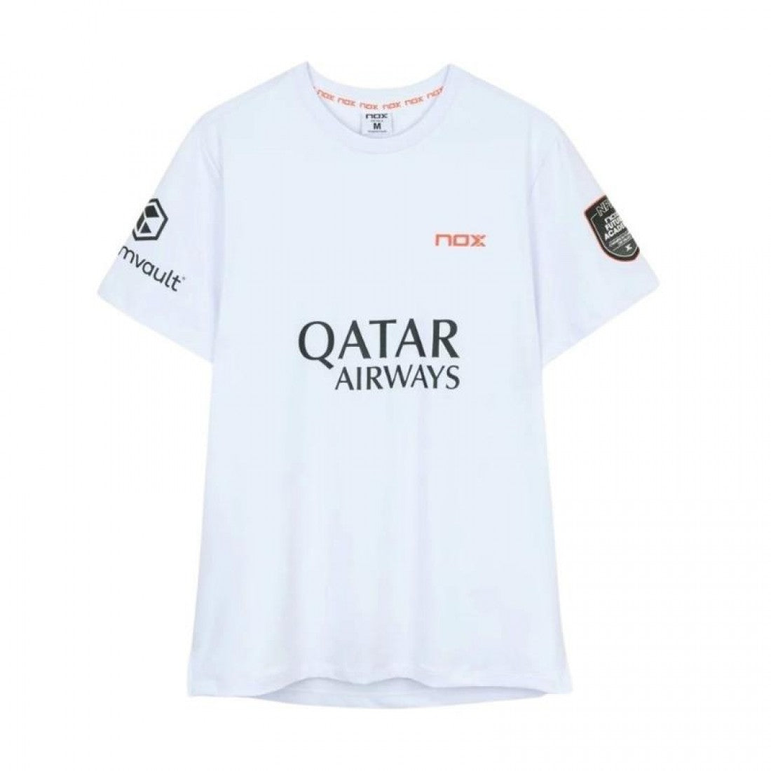 Nox Agustin Tapia Sponsors T-shirt AT10 White 2026