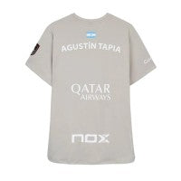 Nox Agustin Tapia Sponsors T-Shirt AT10 Light Grey 2026