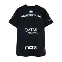 Nox Agustin Tapia Sponsors AT10 Black 2026 T-shirt