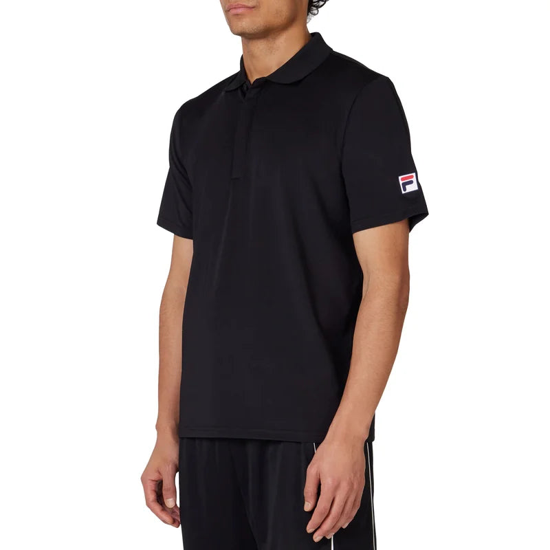 Fila Essentials Men's Tennis Polo Black