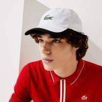 Lacoste Lightweight Cap White Navy Blue