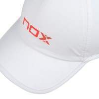 Nox White Red Cap