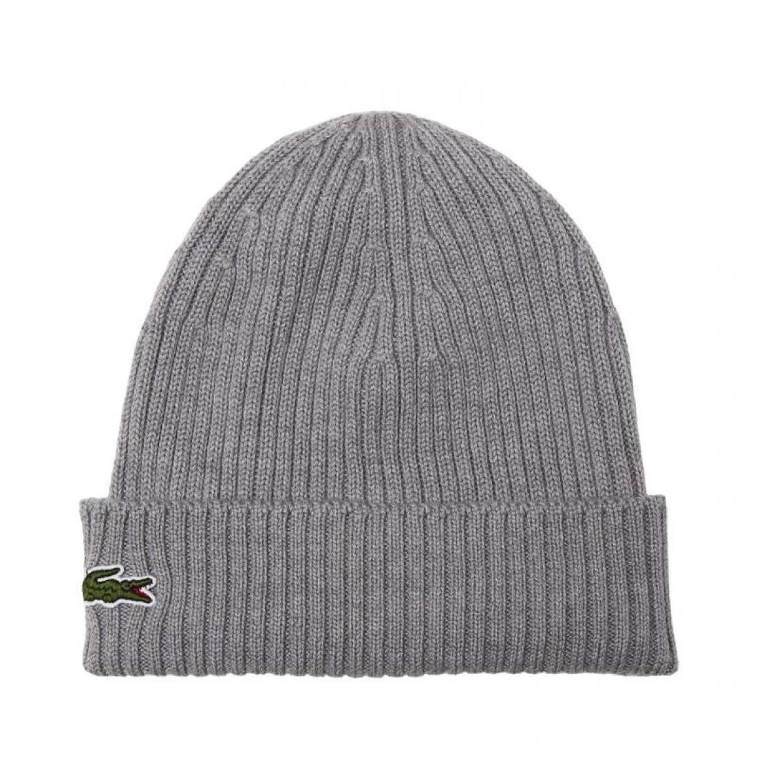 Lacoste Wool Gray Vigore Hat