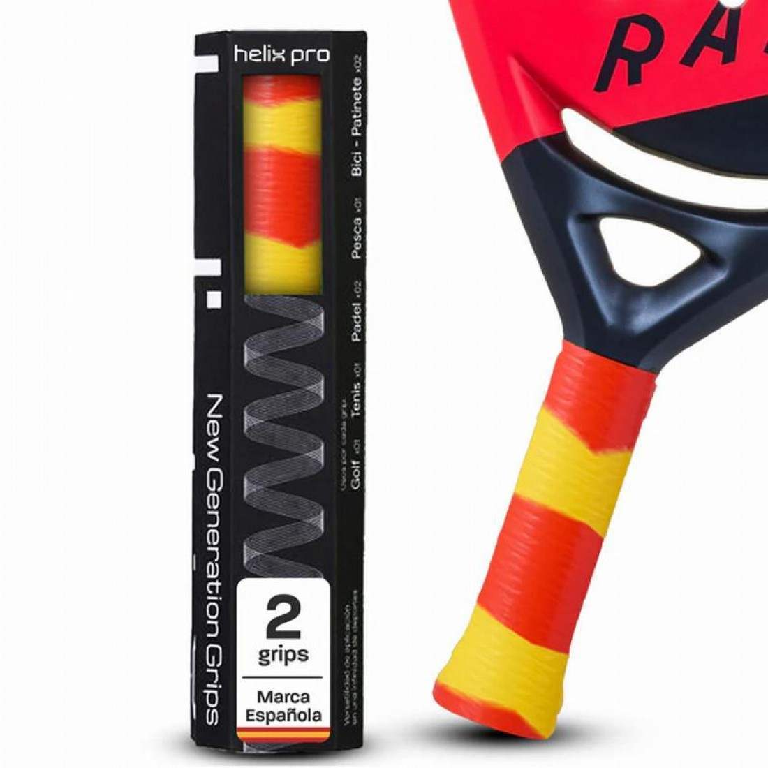 Grip Helix Pro Red Yellow