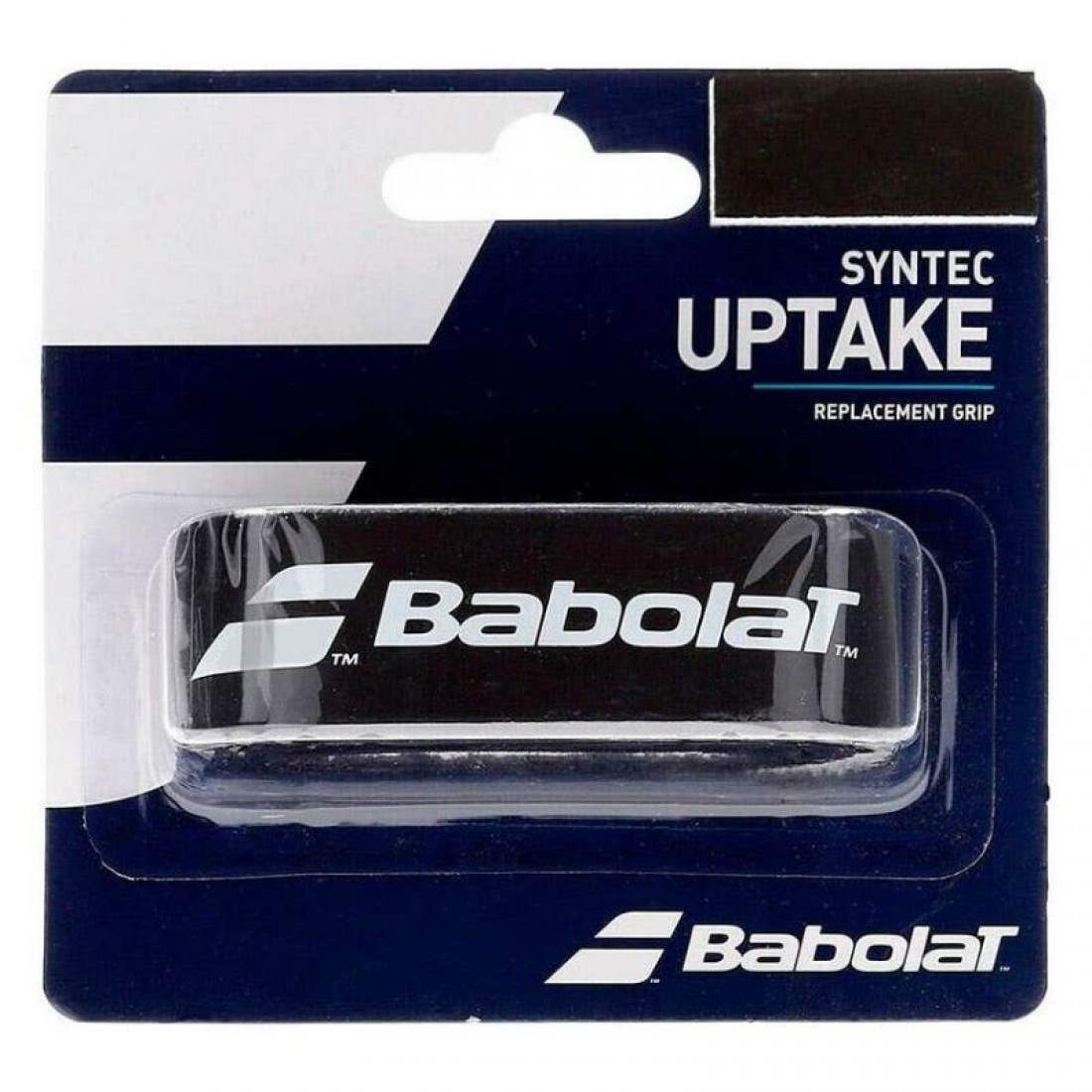 Babolat Syntec Uptake Replacement Grip, Black, 1 Unit