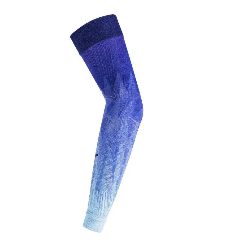 Floky No Strain Evolution Fantasy Ice Comet Blue Arm Warmers 1 Unit