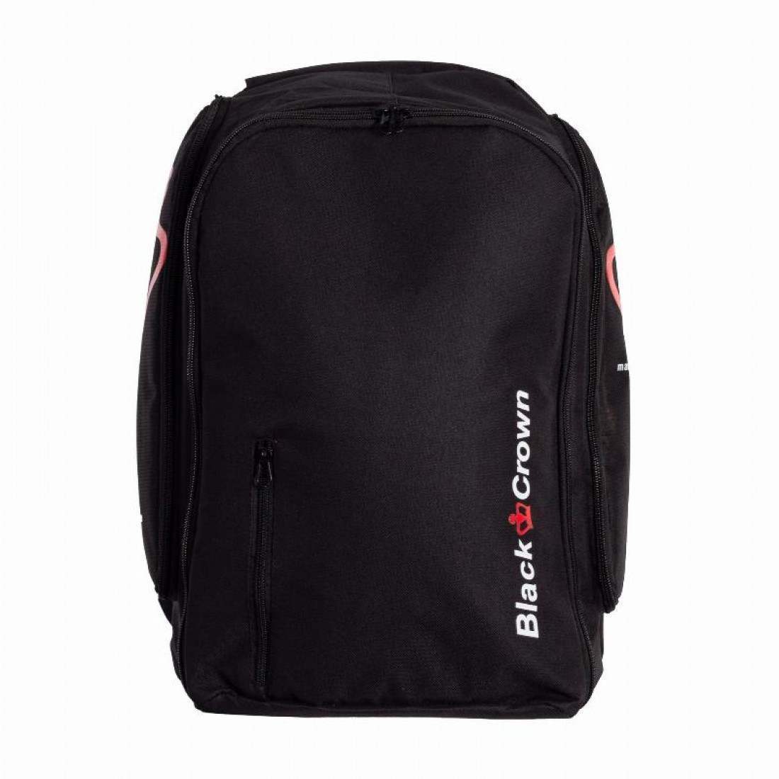 Black Crown Focus Backpack Black Red
