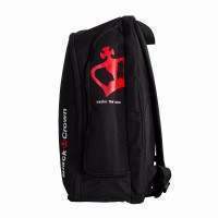 Black Crown Focus Backpack Black Red