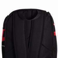 Black Crown Focus Backpack Black Red
