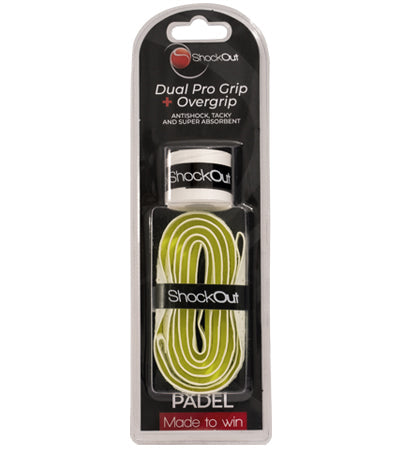 Shockout Dual Grip White Yellow
