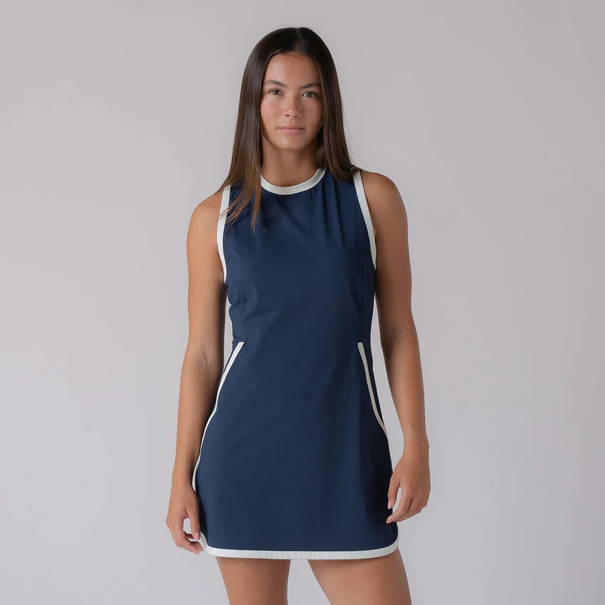 Joola Court Dress Navy Blue Grey