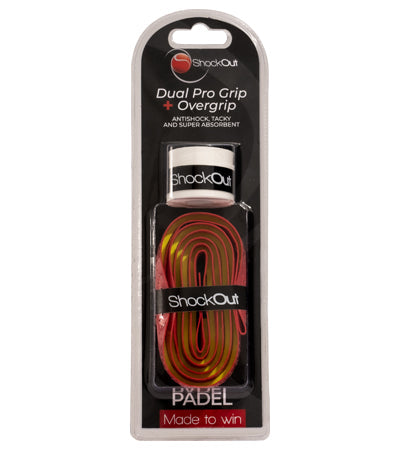 Shockout Dual Grip Red Yellow