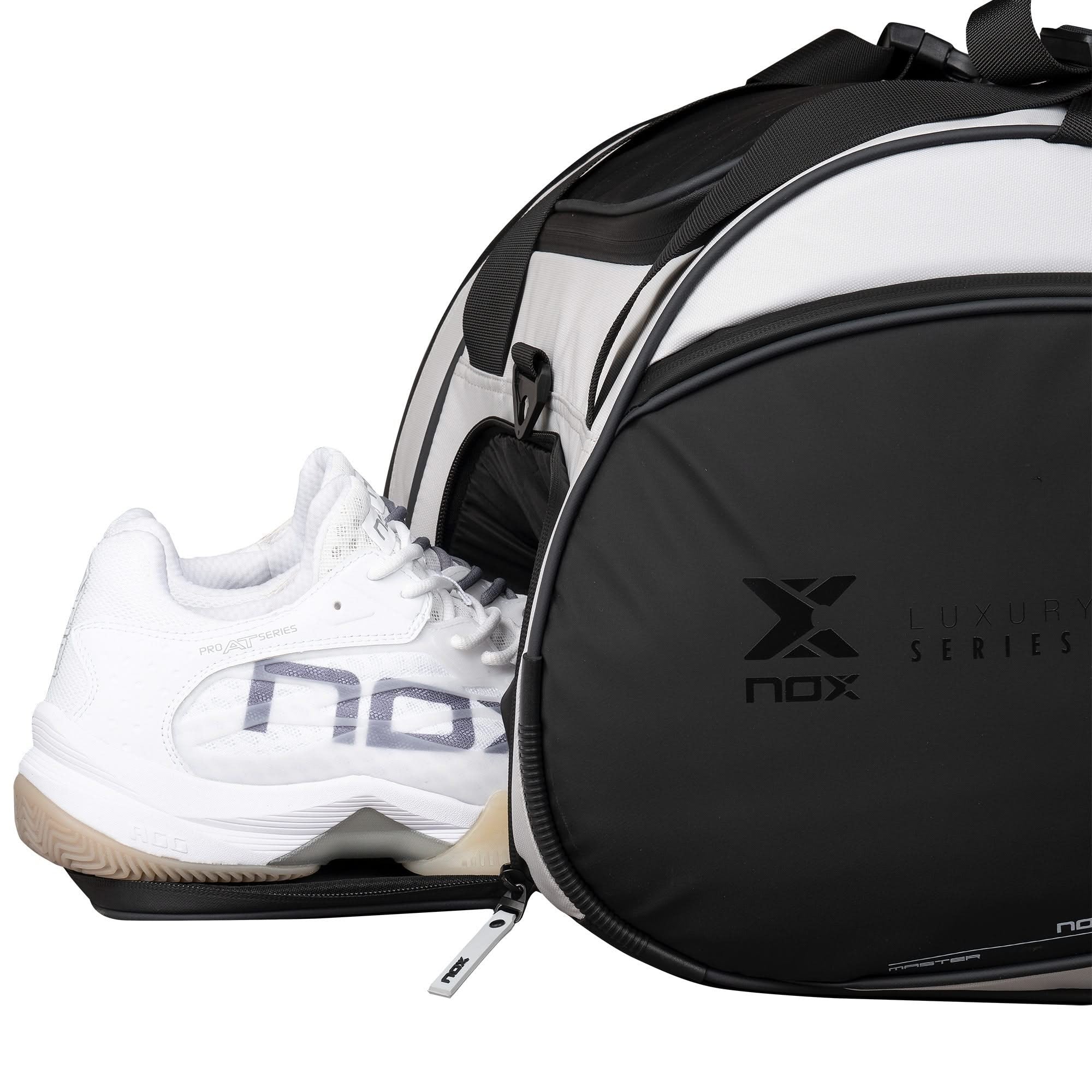 Nox AT10 Luxury Master Series Padel Bag Black White