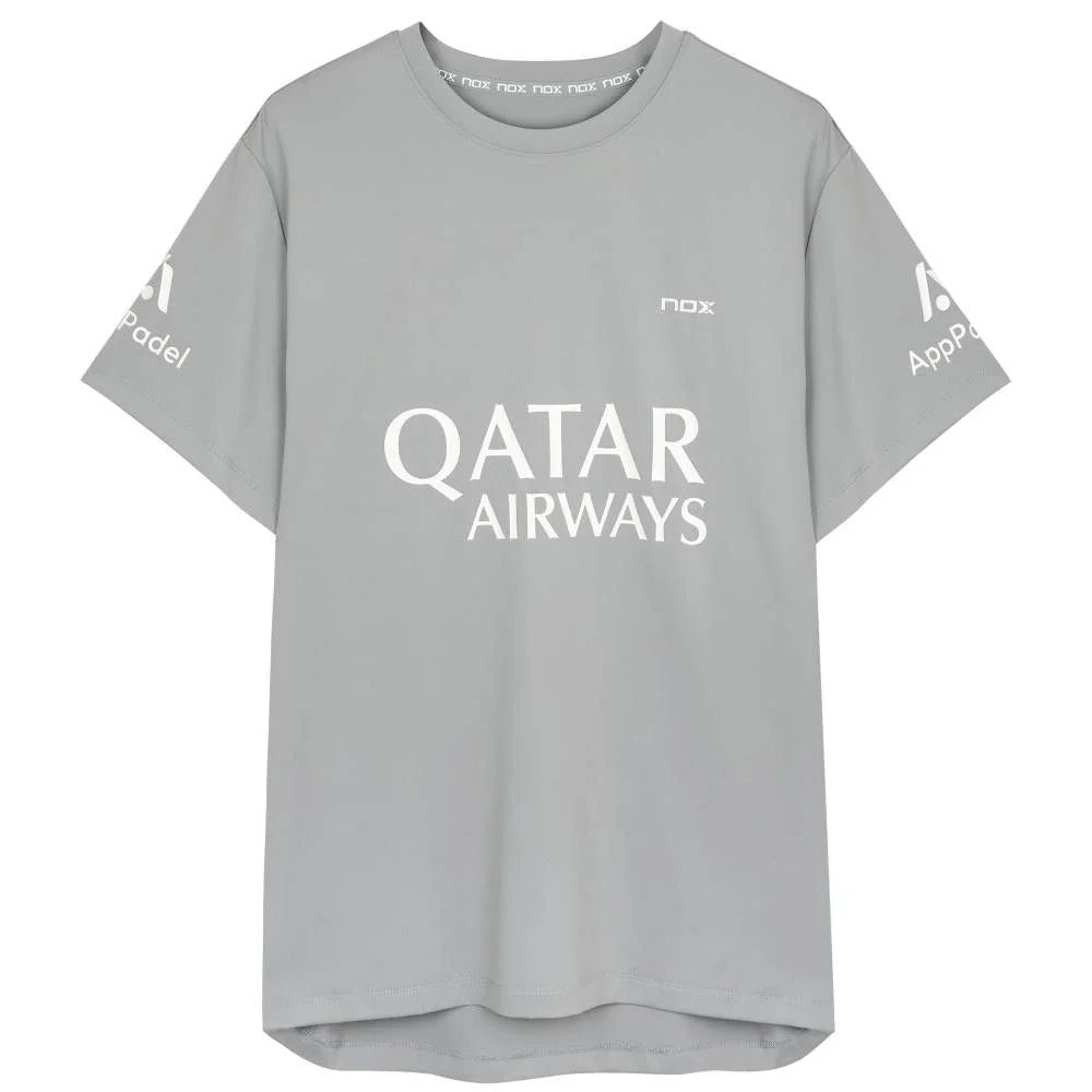 Nox Agustin Tapia Sponsors T-Shirt AT10 Grey 2024