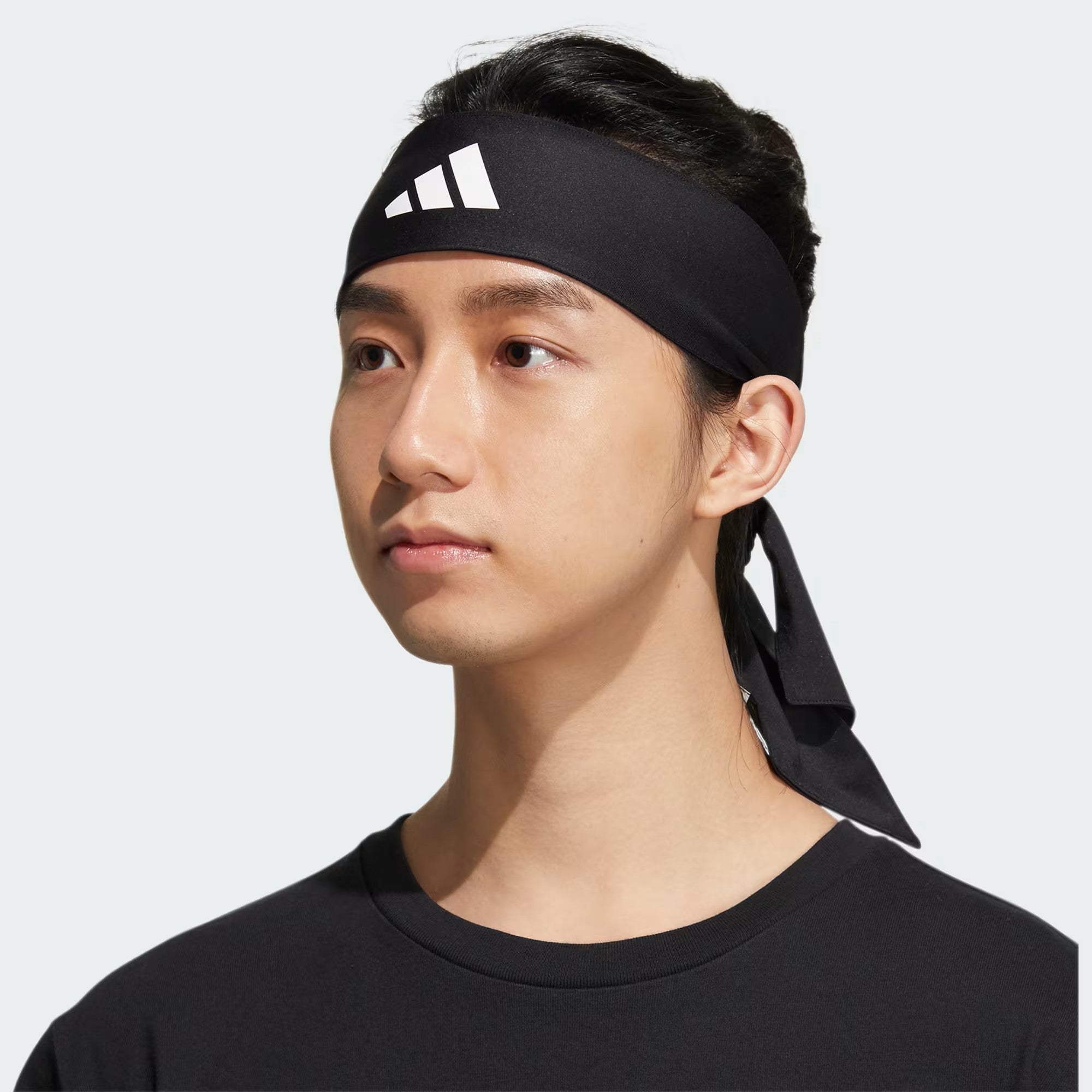 Adias Alphaskin Tie Headband Black